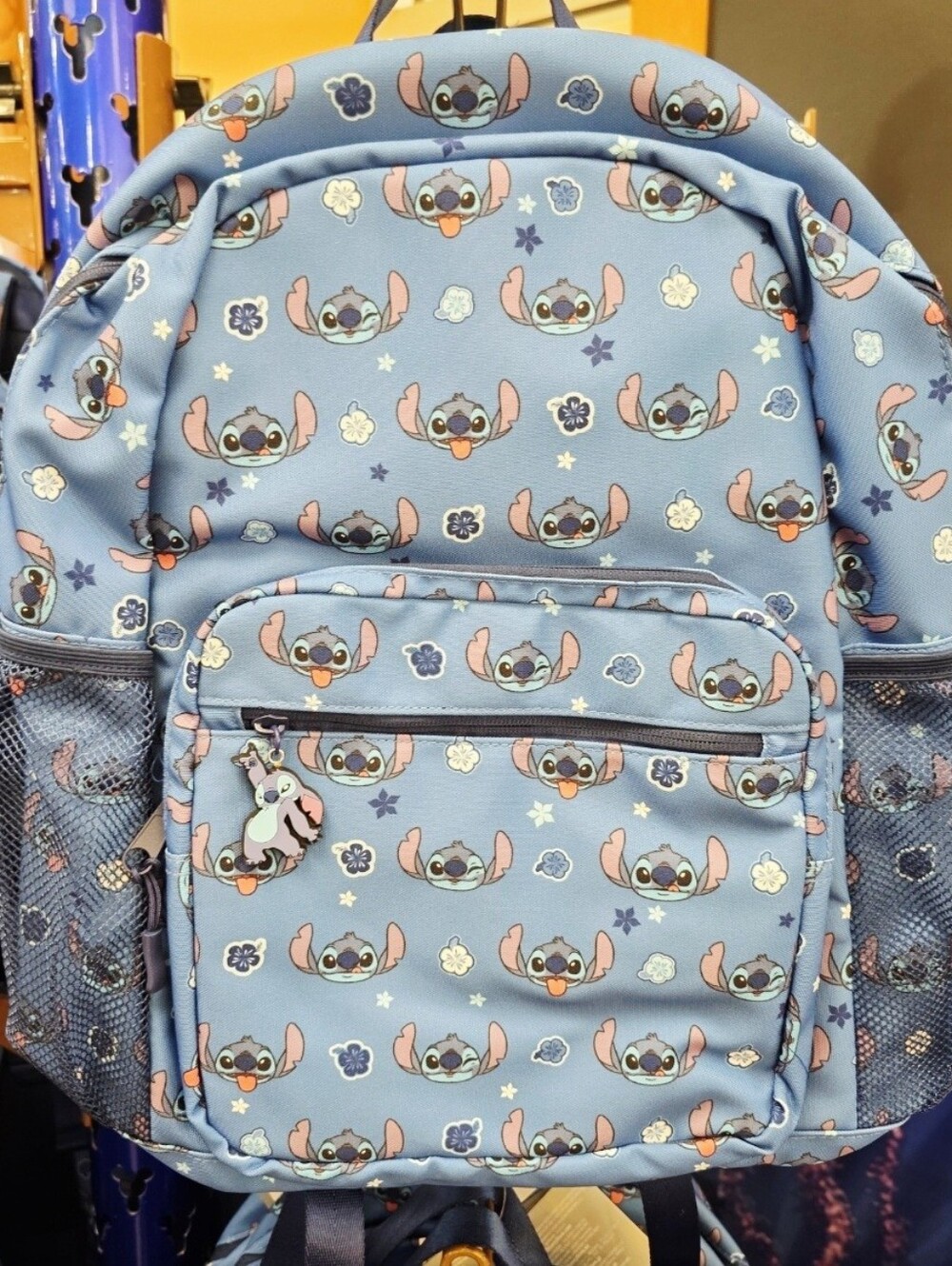 Disney Parks Stitch Faces Backpack Bag